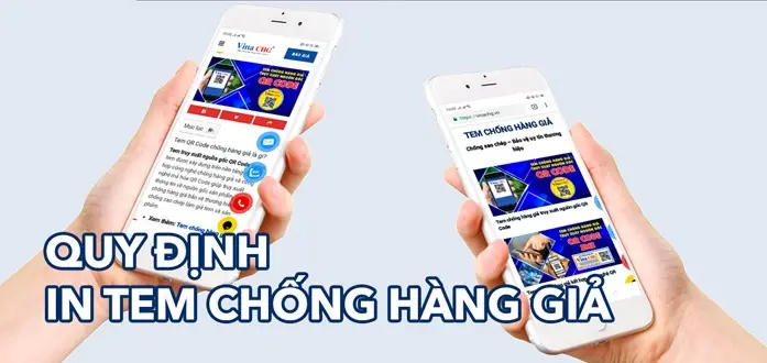 Các quy định in tem chống giả theo pháp luật hiện hành