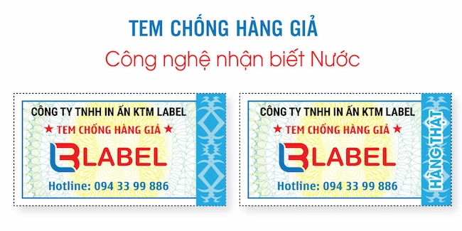 Trước và sau khi thoa nước lên khu vực chứa công nghệ chống giả của tem nước tem-chong-gia-cong-nghe-nuoc