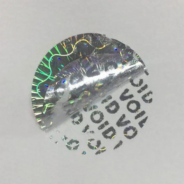 Lột tem để lại chữ VOID trên bề mặt sản phẩm đã dán tem-hologram